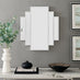 Deco Silver Small 1920s Inspired Wall Mirror