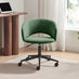 Delaney Green Fabric Swivel Office Chair