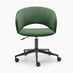 Delaney Green Fabric Swivel Office Chair