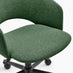 Delaney Green Fabric Swivel Office Chair