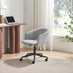 Delaney Grey Fabric Swivel Office Chair