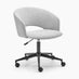 Delaney Grey Fabric Swivel Office Chair