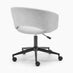 Delaney Grey Fabric Swivel Office Chair