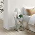Diamond Mirror Side Table