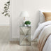 Diamond Mirror Side Table