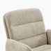 Diora Cream Jumbo Corduroy Swivel Office Chair