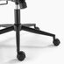 Diora Grey Jumbo Corduroy Swivel Office Chair