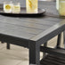 Dubai Grey Polywood 8 Seat Garden Dining Set