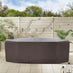 Dubai Grey Polywood 8 Seat Garden Dining Set