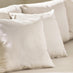 Dubai White & Wood Polywood 6 Seat Garden Sofa Set