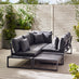 Dubai Grey Polywood 6 Seat Garden Sofa Set