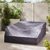 Dubai Grey Polywood 6 Seat Garden Sofa Set
