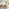 Echo Cream & Green Linen-Look Trim Fabric 2 Seater Modular Chaise Sofa