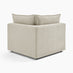 Echo Cream Linen-Look Fabric 3 Seater Modular Chaise Sofa