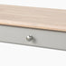 Eden Rectangular Whitewash & Light Grey Wood Console Table
