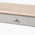 Eden Rectangular Whitewash & Light Grey Wood Console Table