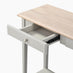 Eden Rectangular Whitewash & Light Grey Wood Console Table
