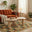 Elda Pebble White Oak Wood Coffee Table