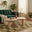 Elda Pebble White Oak Wood Coffee Table