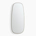 Elodie Gold Metal Large 120x50 Pebble Shape Wall Mirror