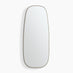 Elodie Gold Metal Large 120x50 Pebble Shape Wall Mirror