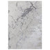 Elysia Metallic Silver Lustre Rug 160x230