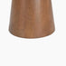 Etna Round Walnut Wood & Marble Side Table