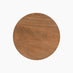 Etna Round Walnut Wood Side Table