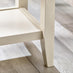 Eden Rectangular Cream and Oak Wooden Side Table