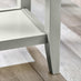 Eden Rectangular Whitewashed & Light Grey Wooden Side Table