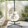 Beige Rattan & Cream Garden Hanging Egg Chair Seat