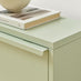 Eira Green Metal Storage Shoe Cabinet