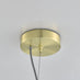 Emily Brass and Smoked Glass Pendant Ceiling Light