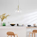 Emily Brass and Smoked Glass Pendant Ceiling Light