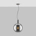 Emily Smoked Glass Pendant Ceiling Light