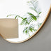 Emma Gold Large Round Wall Mirror 100cm