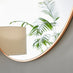 Emma Copper Large Round Wall Mirror 100cm