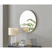 Emma Gold Round Wall Mirror 80cm