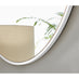 Emma White Round Wall Mirror 80cm