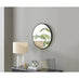 Emma Black Small Round Wall Mirror 60cm