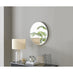 Emma White Small Round Wall Mirror 60cm