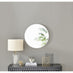 Emma White Small Round Wall Mirror 60cm