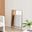 Emma Gold Rectangle Wall Mirror 100x66cm