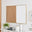Emma Gold Rectangle Wall Mirror 120x80cm