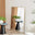 Emma Gold Rectangle Wall Mirror 120x80cm