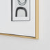 Emma Gold Large Full Length Rectangle Wall Mirror 170x50cm