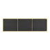 Emma Gold Large Full Length Rectangle Wall Mirror 170x50cm