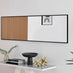 Emma Black Large Full Length Rectangle Wall Mirror 170x50cm