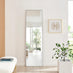 Emma Silver Large Full Length Rectangle Wall Mirror 170x50cm