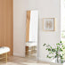 Emma White Large Full Length Rectangle Wall Mirror 170x50cm